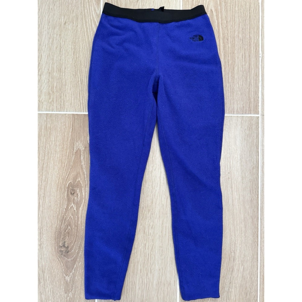Vintage The North Face Pants Womens Small Blue Base layer 90s USA Made 25"